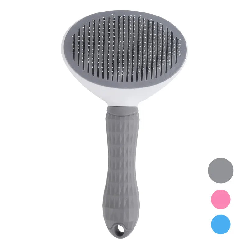 Self-Cleaning Pet Hair Removal Brush
