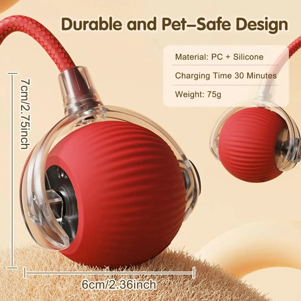 Automatic Rolling Ball with Tail,