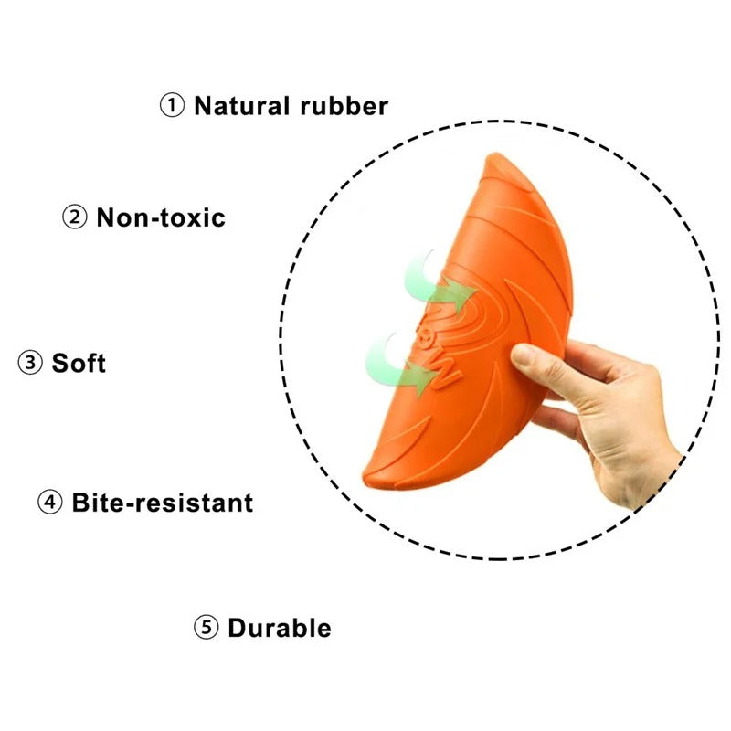 Jouets de disque volant pour chiens