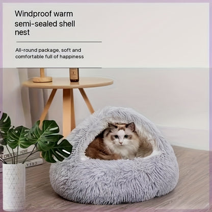 Cozy & Classic Style Warm Sleeping Bag for Cats & Small Dogs