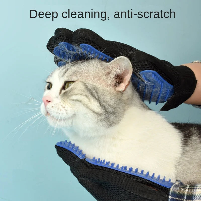 Silicone Pet Grooming & Shedding Gloves