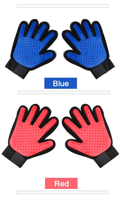 Silicone Pet Grooming & Shedding Gloves