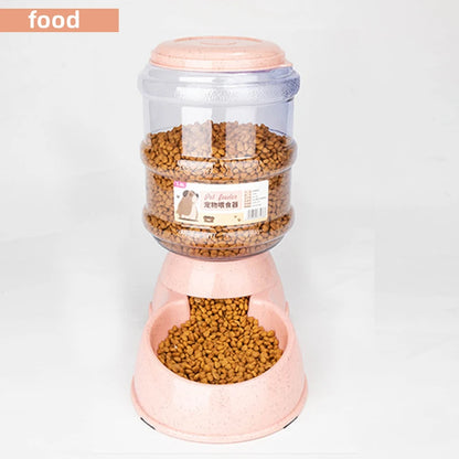 Large Capacity Pet Feeder & Water Dispenser