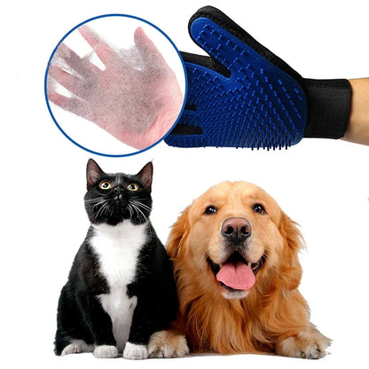 Silicone Pet Grooming & Shedding Gloves