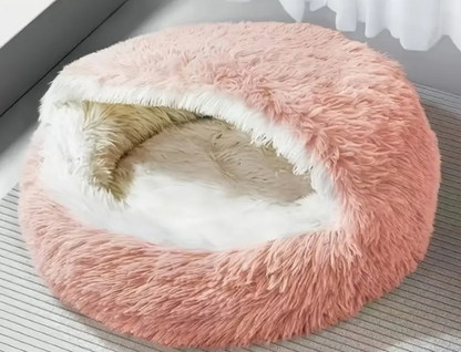 Cozy & Classic Style Warm Sleeping Bag for Cats & Small Dogs