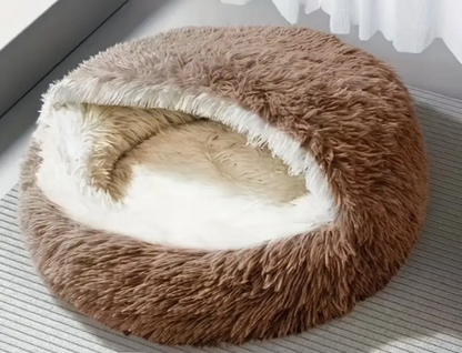 Cozy & Classic Style Warm Sleeping Bag for Cats & Small Dogs