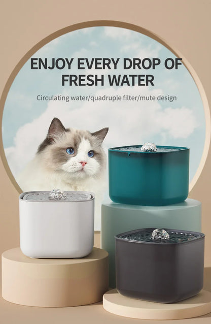 3L Automatic Cat Water Fountain