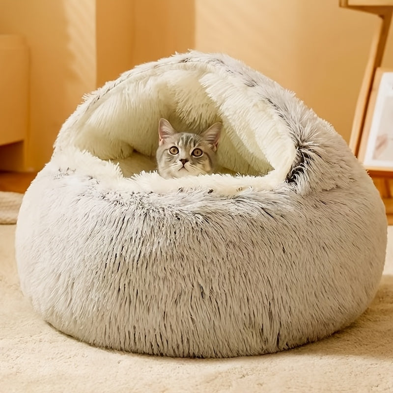 Cozy & Classic Style Warm Sleeping Bag for Cats & Small Dogs