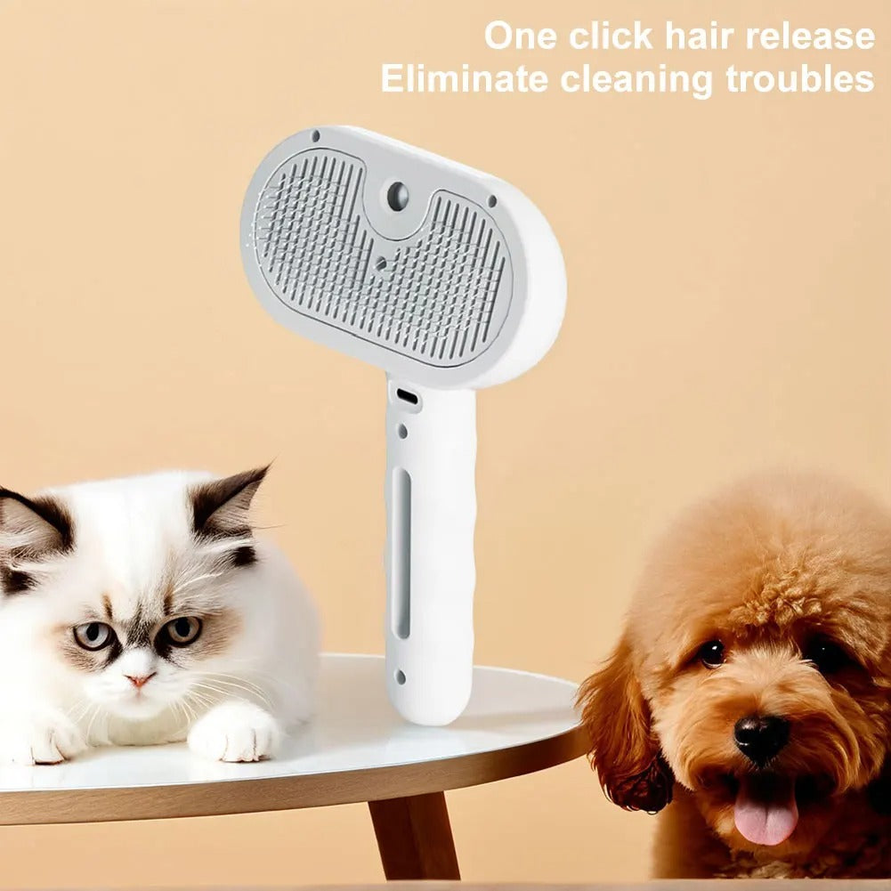 3-in-1 Pet Steam Brush