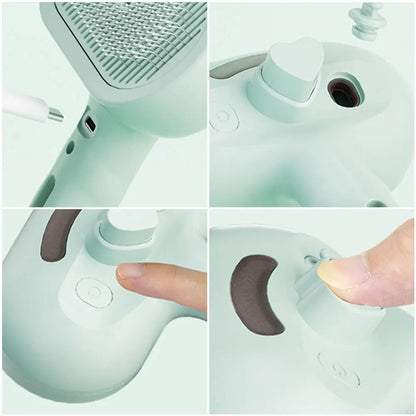 3-in-1 Pet Steam Brush